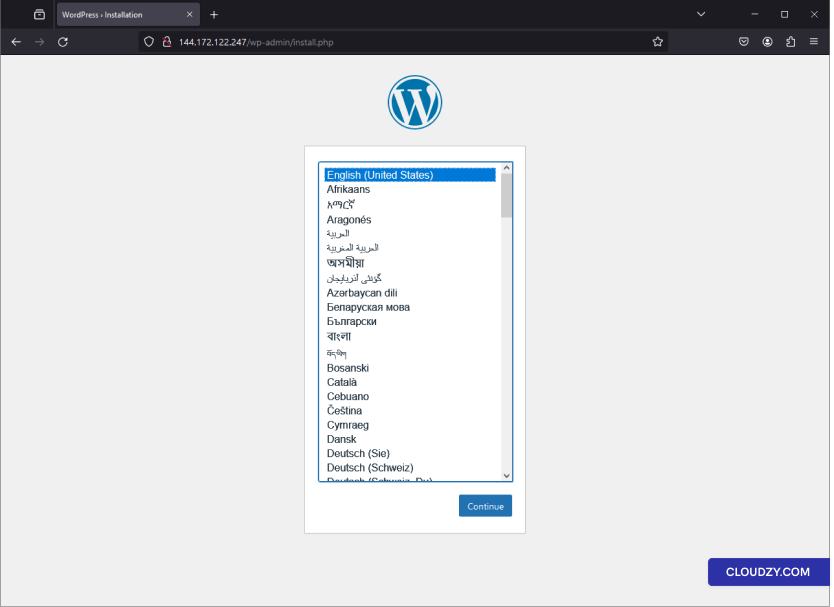 WordPress Language