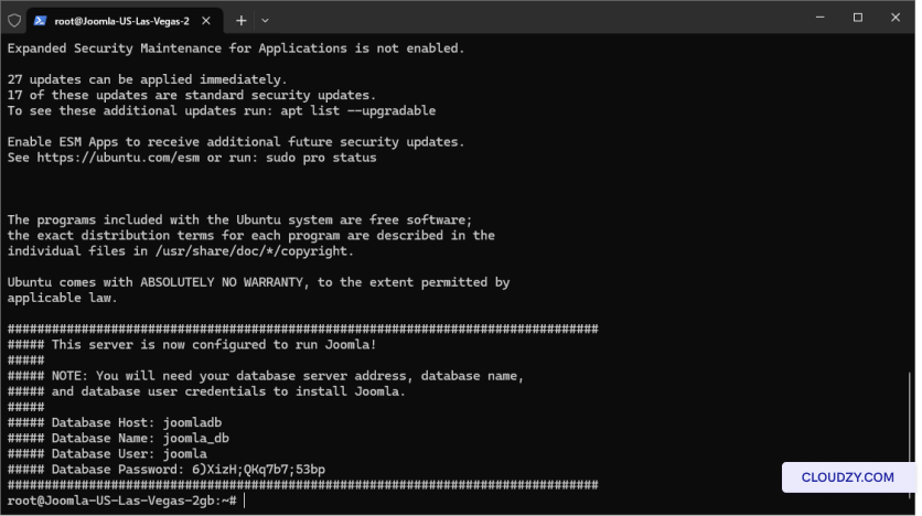 Database Configuration