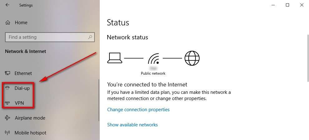 Change RasMan Settings