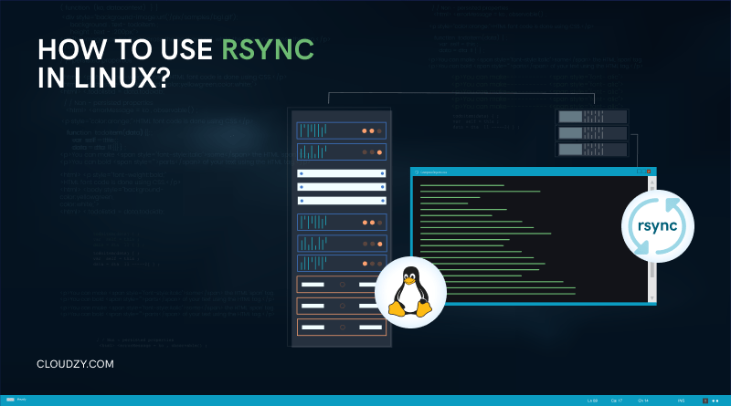 rsync to remote server