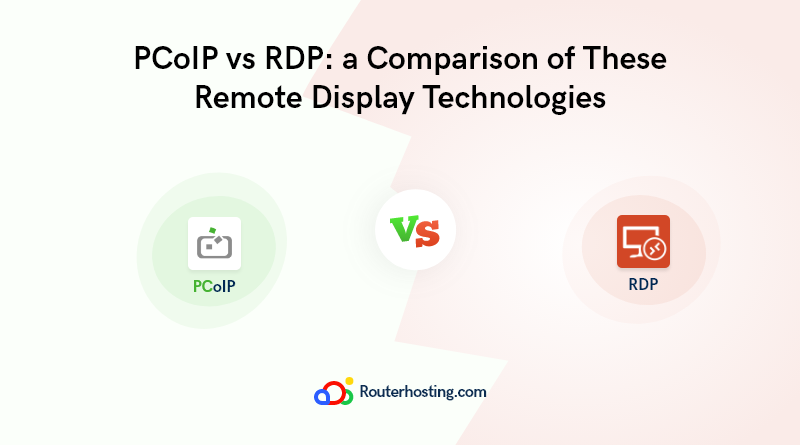 RDP vs PCoIP