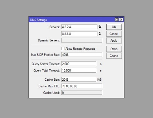 Testing DNS using commands