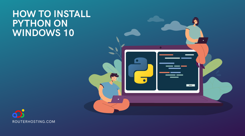 how to install python on windows 10