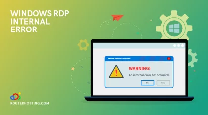 How to Fix RDP an Internal Error has occurred?